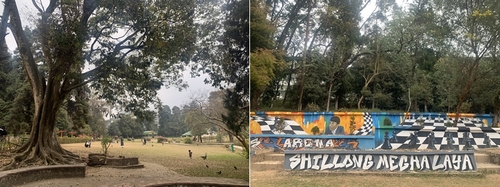 실롱에 하나뿐인 공원, 레이디 하이다리 공원 전경
