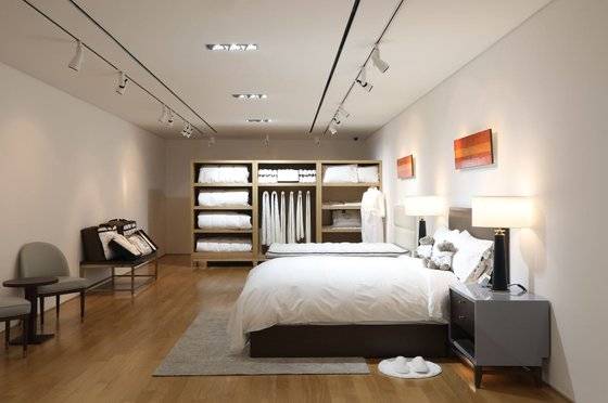 서울 소공동 롯데호텔 1층에 위치한 호텔 침구 샵 '해온'. 사진 롯데호텔