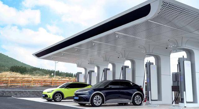 현대차그룹이 제주시 애월읍에서 운영 중인 전기차 충전소, 새빌 이피트(E-pit) 전경. 현대차그룹 제공