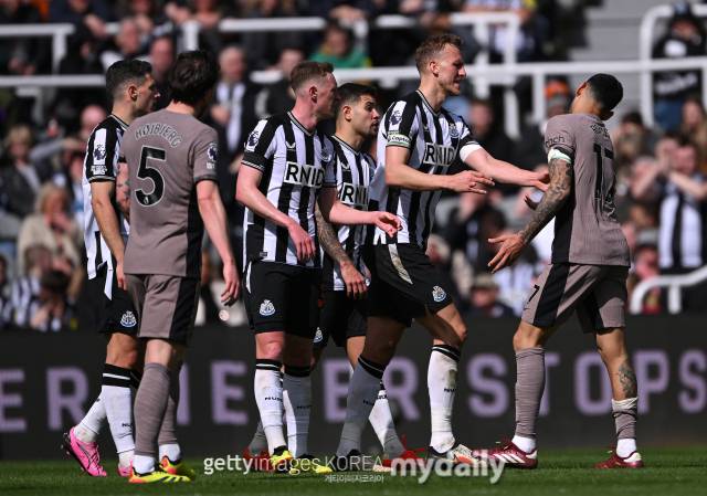 뉴캐슬 유나이티드와 토트넘 홋스퍼의 경기/게티이미지코리아