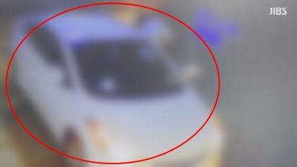 2021년 9월11일 저녁 차량 추락 사망사고가 발생한 서귀포시의 한 호텔 기계식 주차장.ⓒ제주방송