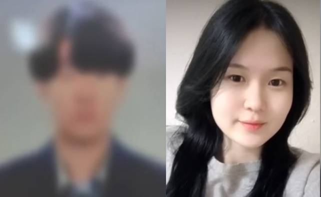 가해 남성 김모씨와 피해 여성 이효정씨. /사진=JTBC 갈무리