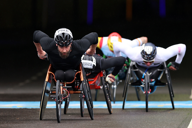 2023년 4월23일 열린 런던 마라톤 장면. 게티이미지