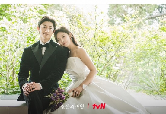 tvN ‘눈물의 여왕’ 곽동연과 이주빈. 사진|tvN