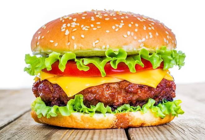 햄버거를 먹을 때는 ‘열량 대비 단백질 비율’을 따져야 한다./사진=클립아트코리아