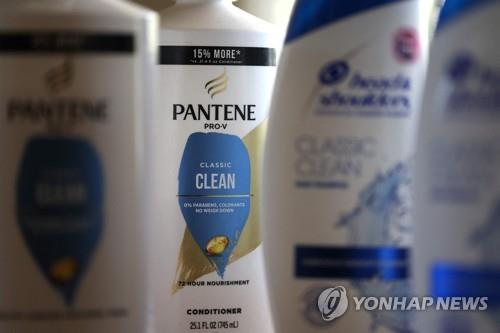 매장에 진열된 P&G 샴푸 제품군 [AFP 연합뉴스 자료사진]