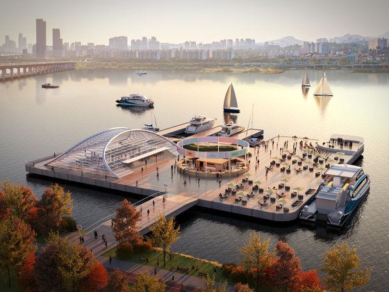 서울시가 한강을 바라보며 K-푸드를 비롯한 전 세계 다양한 음식을 맛볼 수 있는 공간을 조성한다. [사진 서울시]