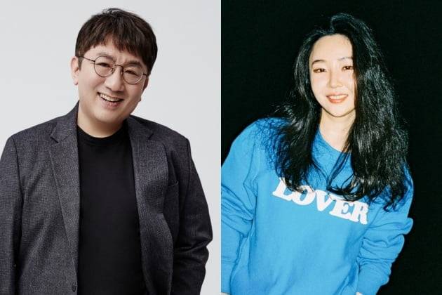 방시혁 하이브 의장, 민희진 어도어 대표 /사진=소속사 제공