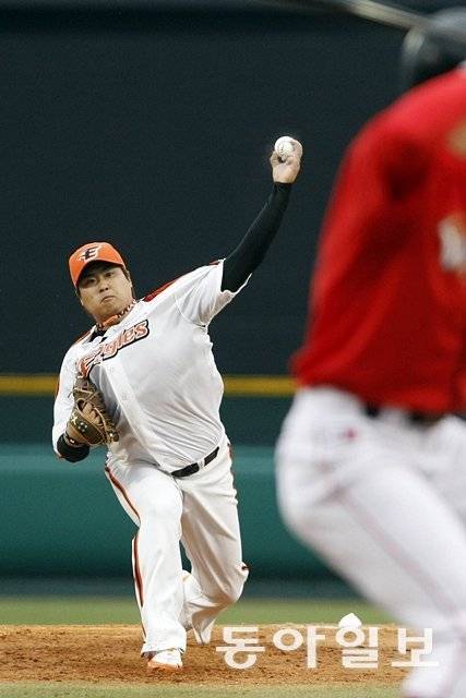 류현진도 최정에게 홈런 4개를 내줬습니다. 동아일보DB