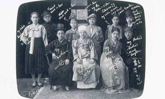 백남준, ‘비밀 해제된 가족사진’(1984)
