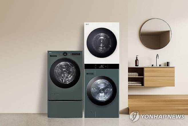 LG전자의 복합형 세탁건조기 워시타워·워시콤보 [LG전자 제공. 재판매 및 DB 금지] photo@yna.co.kr