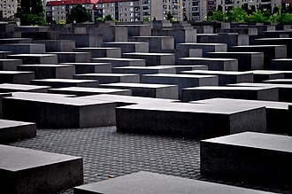 독일 베를린의 유대인 추모비. 위키피디아