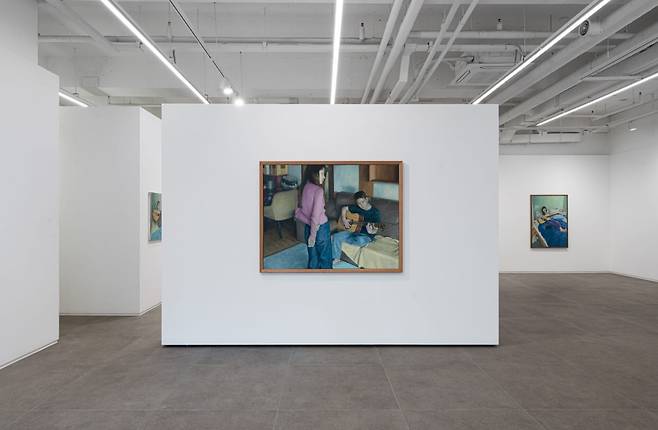 An installation view of “Dongwook Suh: Saturn Comes" at One and J Gallery (Courtesy of the gallery)