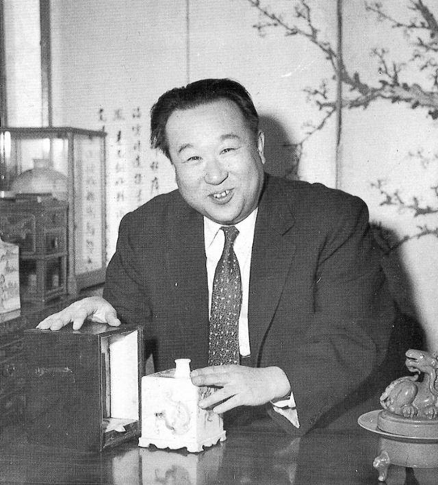 생전의 간송 전형필. 한국일보 자료사진