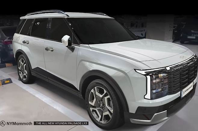 팰리세이드 풀체인지 디자인 예상도