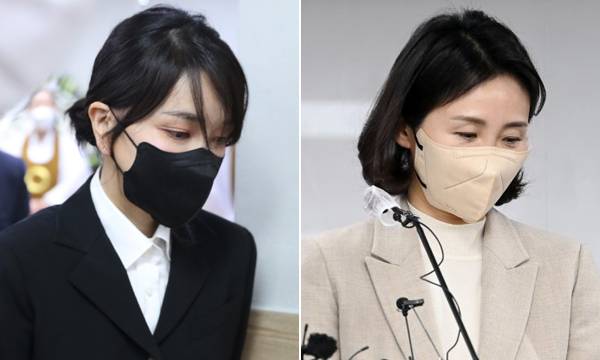 윤석열 대통령의 부인 김건희 여사(왼쪽), 더불어민주당 이재명 대표의 부인 김혜경 여사. 공동취재사진