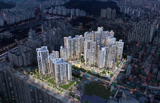 광명 롯데캐슬 시그니처 조감도