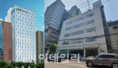 (왼쪽부터) 동국제약과 한림제약의 사옥 (사진=동국제약, 이데일리 김새미 기자)