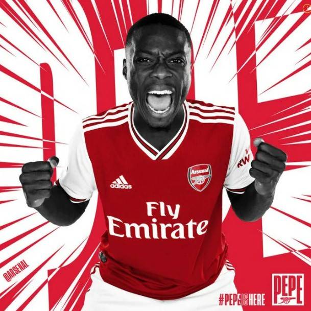 ▲ 아스날 시절의 페페 ⓒ아스날