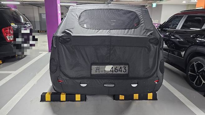 기아 '스포티지 페이스리프트' 테스트카 (출처 : 오토스파이넷)