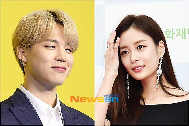 사진=왼쪽부터 지민, 송다은/뉴스엔DB