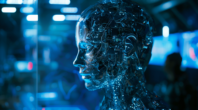 ▲생성형 AI로 만든 AI 이미지.