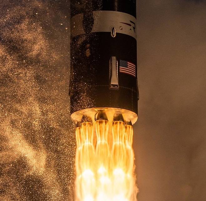 일렉트론 추력 모습 / 사진=로켓랩