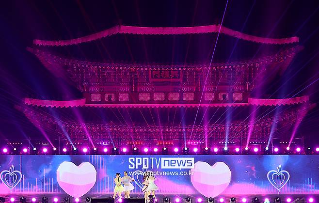 ▲ 뉴진스 경복궁 ⓒ곽혜미 기자