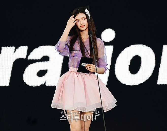 그룹 뉴진스 다니엘. <강영국 기자>