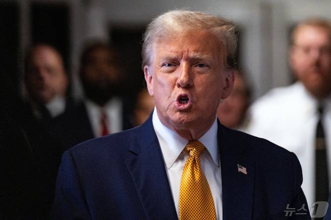 도널드 트럼프 전 미국 대통령. 2024.05.14. ⓒ 로이터=뉴스1 ⓒ News1 김성식 기자