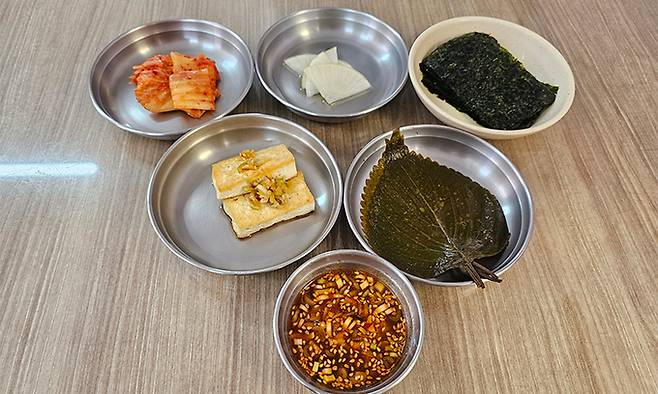 어머니순두부 밑반찬