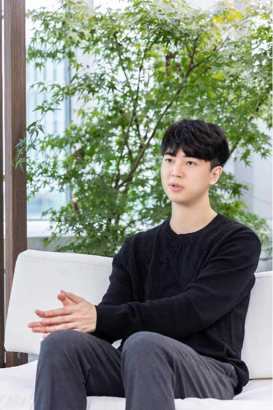 포항공대 휴학 중 창업한 박중우 대표.