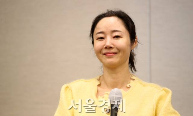 하이브 산하 레이블 어도어 민희진 대표가 31일 오후 서울 중구 한국프레스센터에서 진행된 임시주주총회 관련 기자회견에 참석했다. 김규빈 기자 2024.05.31