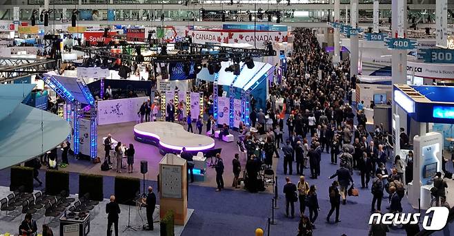 바이오USA 2023 행사장 전경. /뉴스1 ⓒ News1