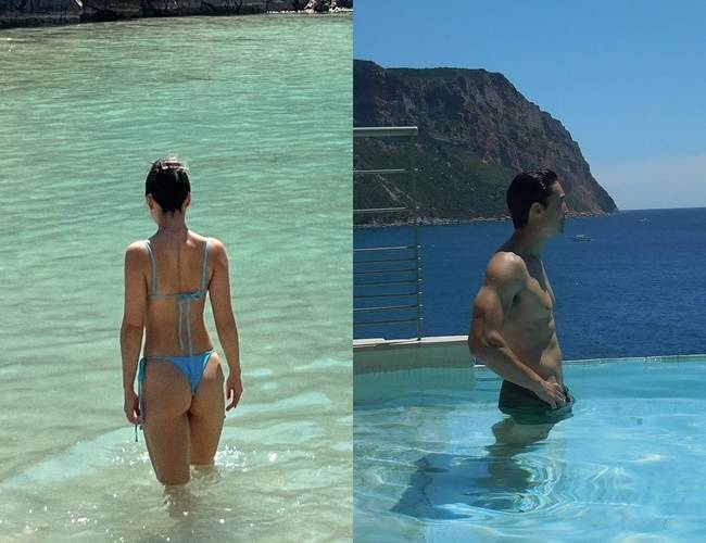 루 쿠마가이, 다니엘 헤니 (사진=루 쿠마가이 소셜미디어)