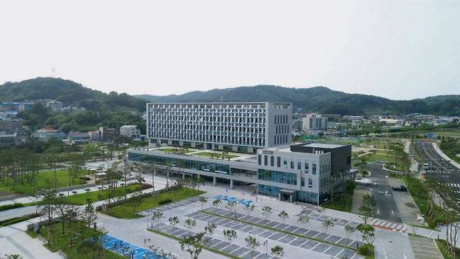 서천군청 전경