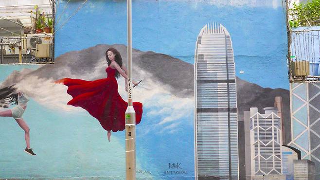 사이잉푼 아트레인. /사진= 김규란 PD