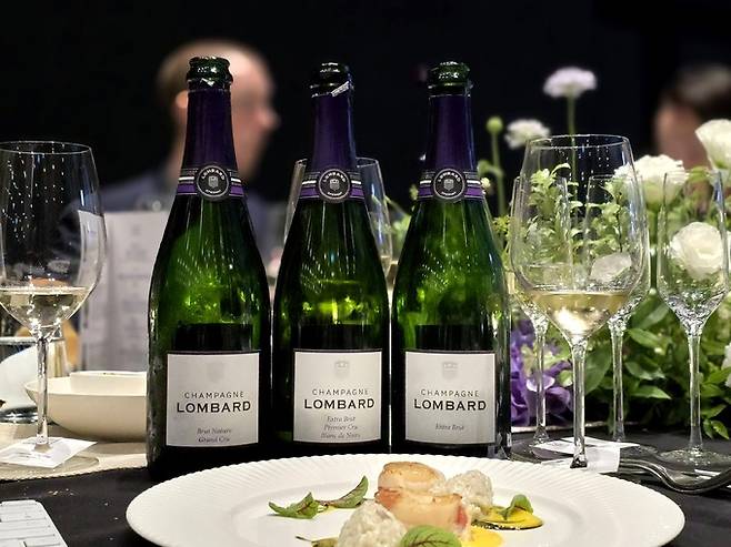 롬바흐 샴페인. 최현태 기자