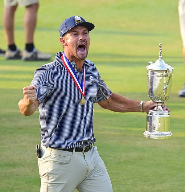 2024년 미국프로골프(PGA) 투어 메이저 대회 제124회 US오픈 우승을 차지한 브라이슨 디섐보. 사진제공=USGA/James Nix