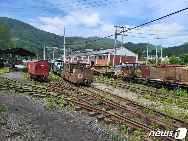 강원 태백시에 위차한 대한석탄공사 장성광업소의 장성갱도 주변. ⓒ News1