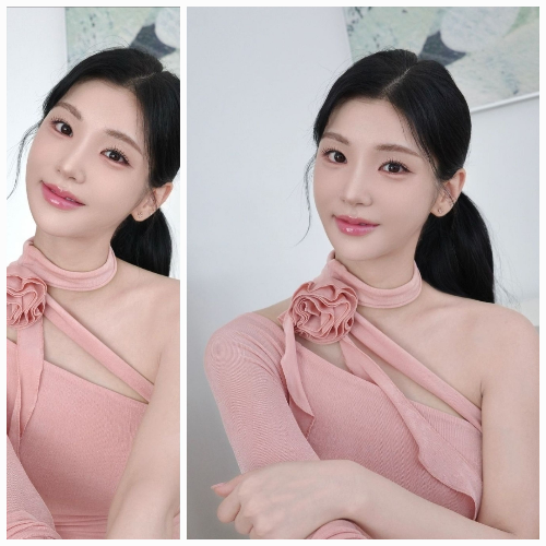 강다은이 무결점 피부로 시선을 끌었다.사진=강다은 SNS