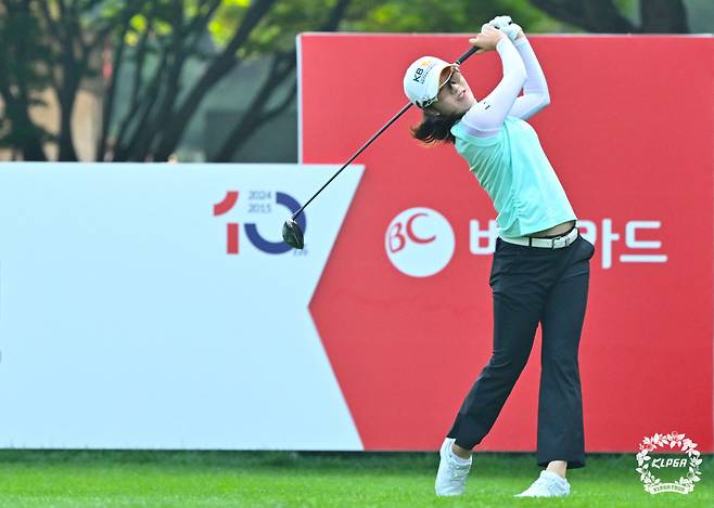 안송이. /사진=KLPGT 제공
