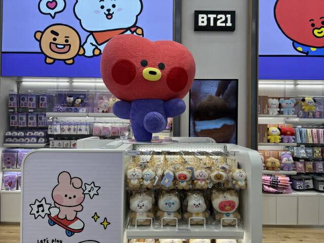 라인프렌즈 스퀘어 시부야(사진=지디넷코리아)