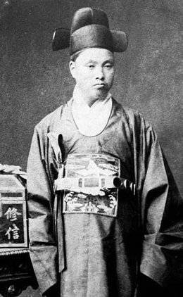 갑오개혁을 이끈 김홍집. 자료 위키백과