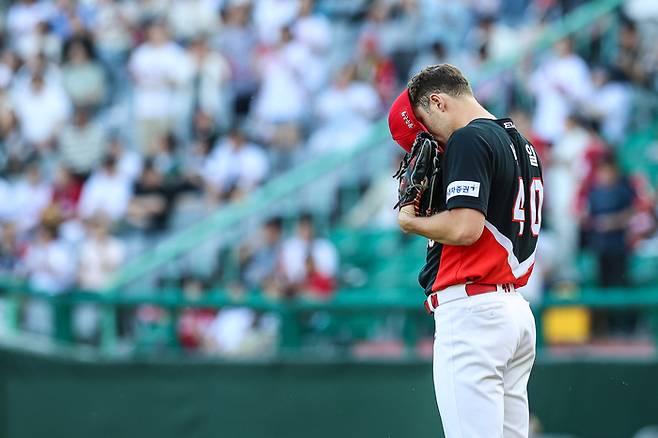 13일 등판한 KIA 네일 모습. 사진 | KIA 타이거즈