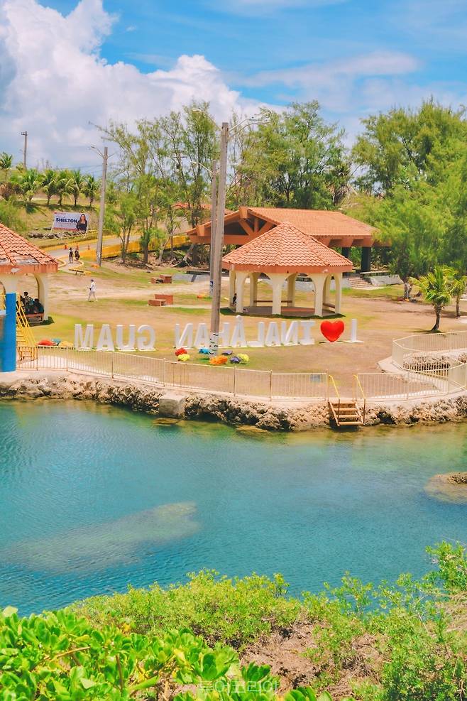 이나라한 자연 풀장/사진-괌정부관광청