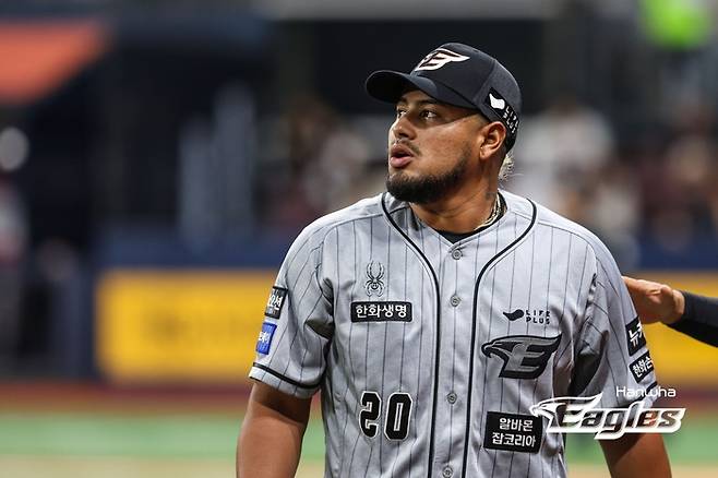 한화 하이메 바리아가 10일 키움전 호투했다. 사진 | 한화이글스