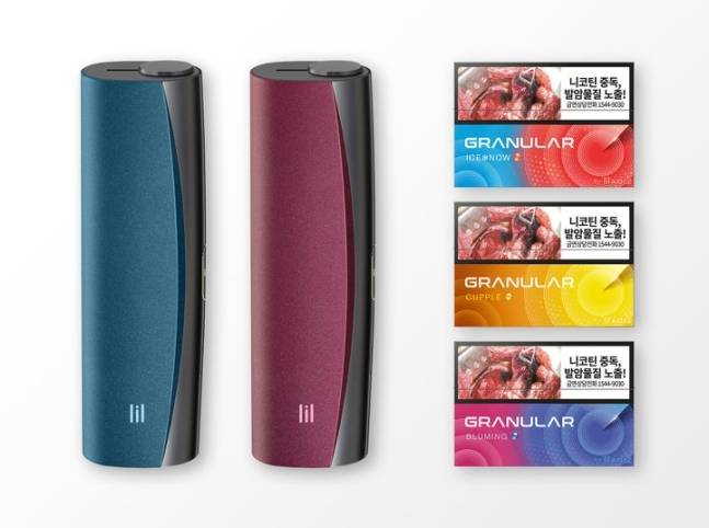 릴 에이블 스틱 그래뉼라 3종. (사진=KT&G 제공)