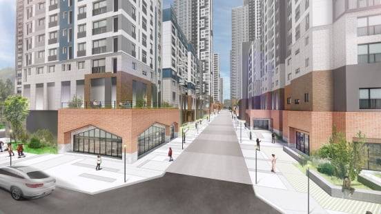 서울 중랑구 면목동 86의 3 일대 모아타운 생활가로투시도 / 서울시 제공