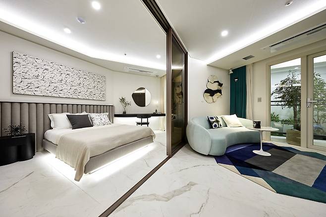 '세운 푸르지오 G-팰리스' 전용 50㎡ 타입 내부 공간. 디블록그룹